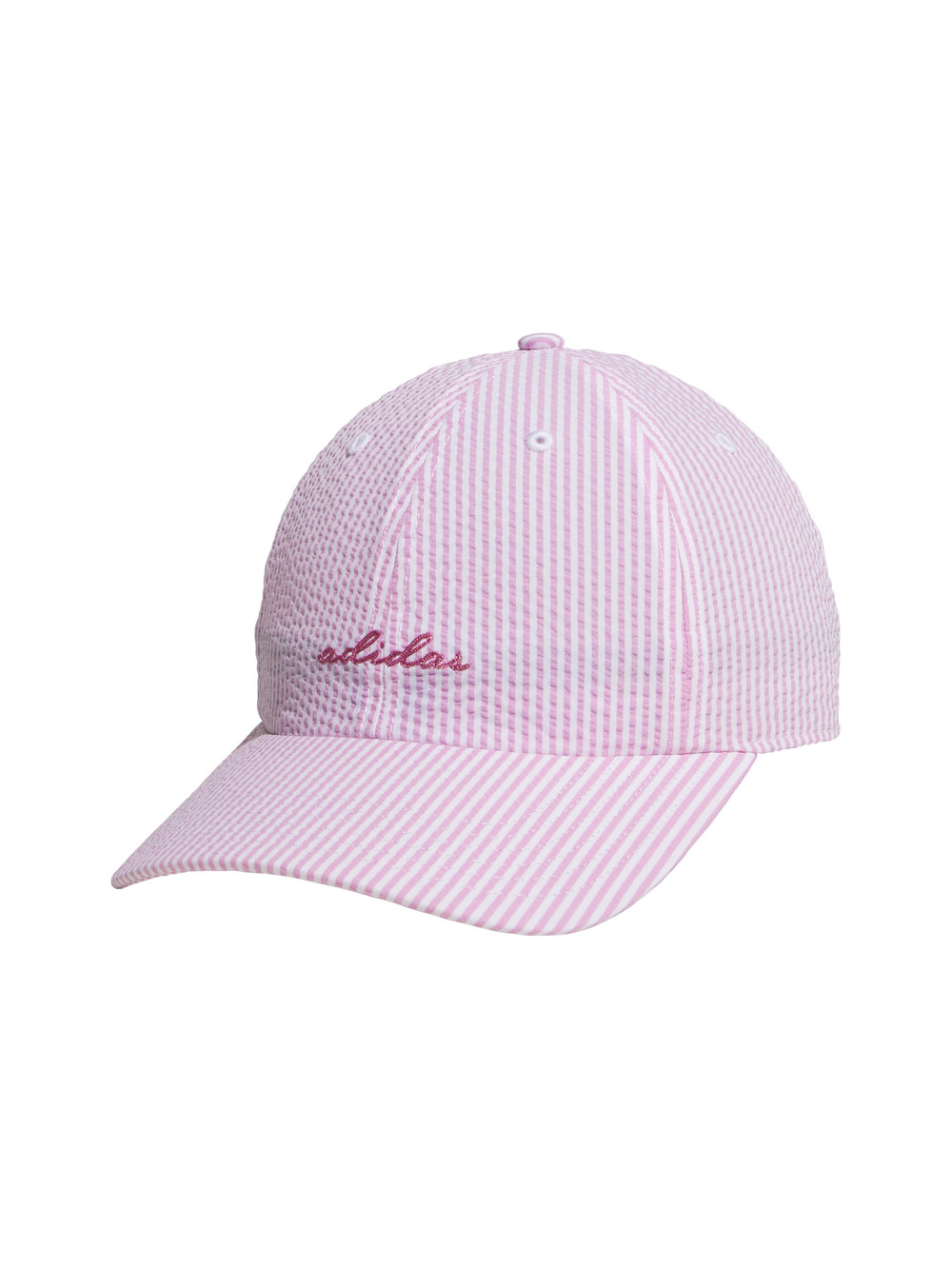 adidas Unisex Adult Court Relaxed Fit Strapback Hat | Pink | Size OS